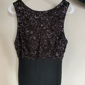 Forever 21 black sparkle dress